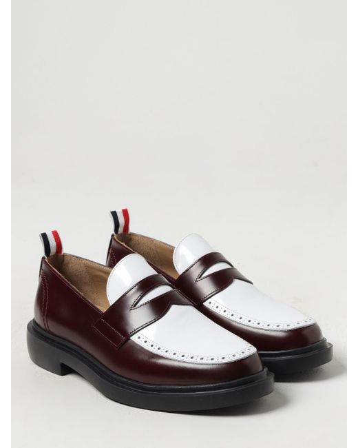 Thom Browne Red Loafers for men