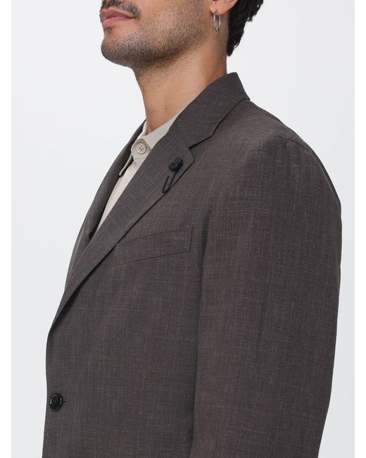 Lardini Gray Jacket for men
