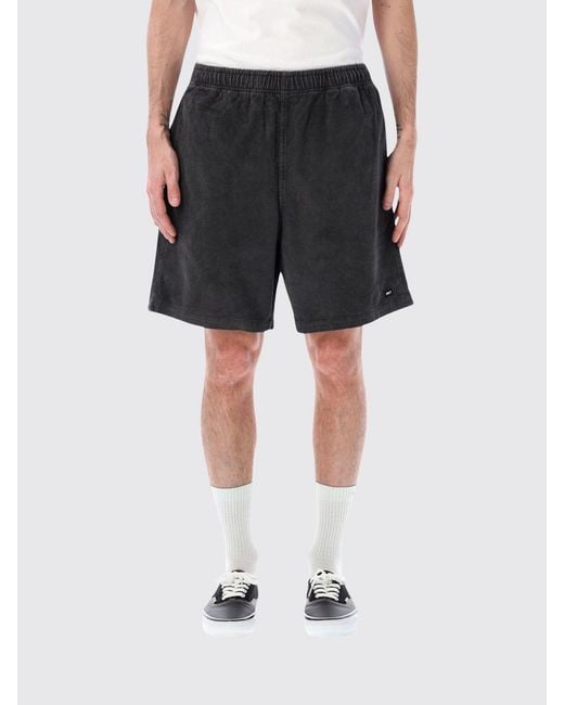 Obey Black Corduroy Shorts for men