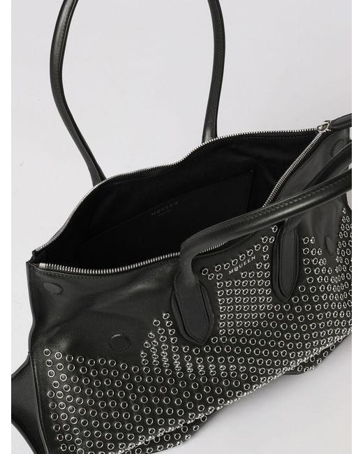 Borsa Manta di McQueen in Black