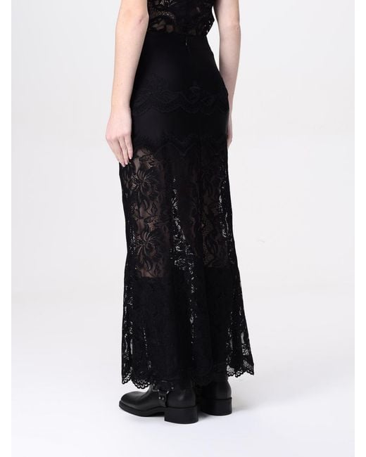 Rabanne Black Lace Skirt