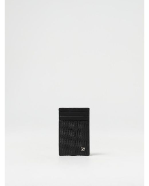 Portacarte Di Credito di Giorgio Armani in White da Uomo