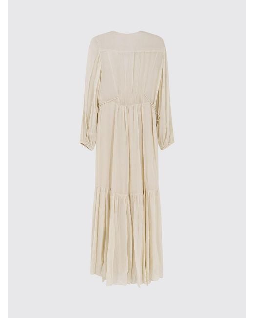 Isabel Marant Natural Viscose Dress