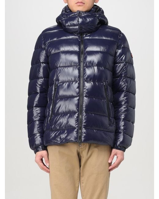 Save The Duck Blue Jacket for men