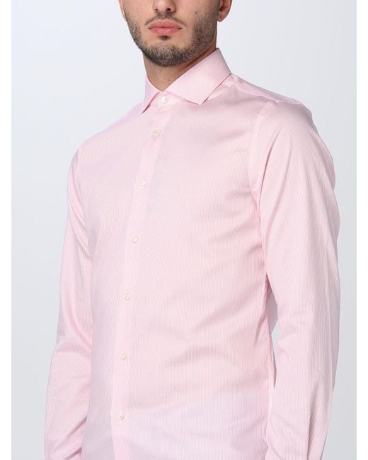 Camisa Tommy Hilfiger de hombre de color Rosa | Lyst