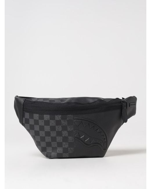 Marsupio Half Spritz Check di Sprayground in Black da Uomo