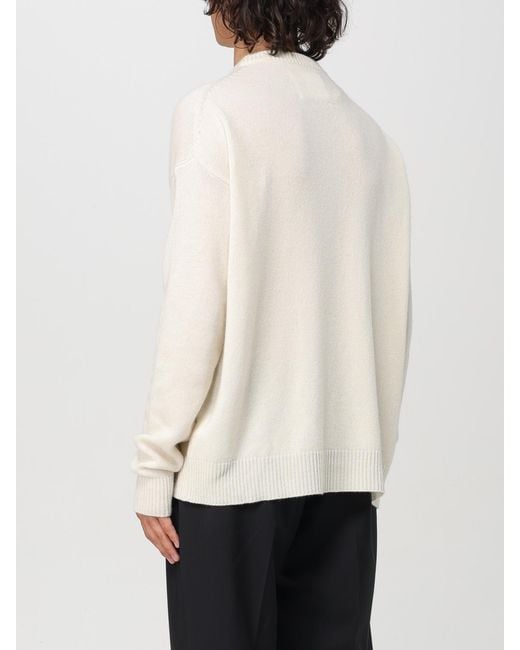 Jil Sander White Sweater for men
