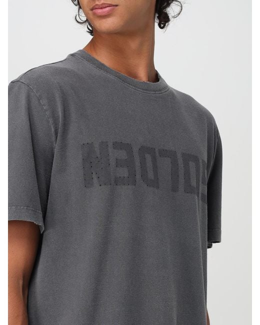 Golden Goose Deluxe Brand Gray Golden Regular T-Shirt for men