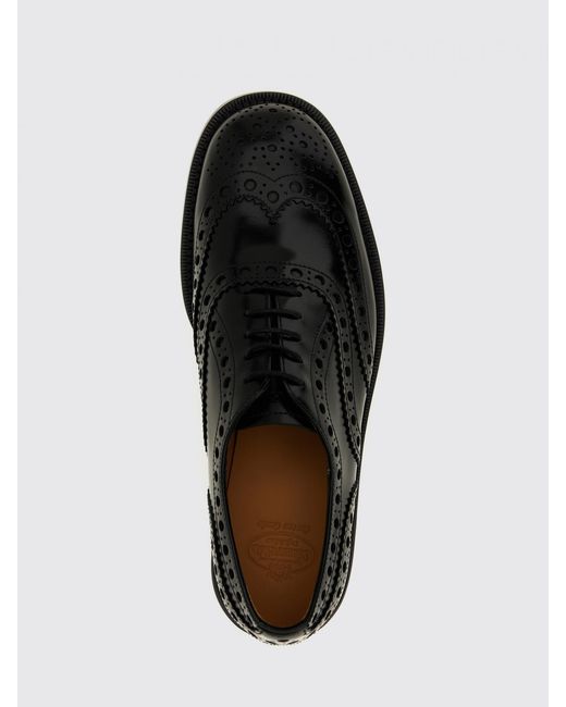 Church's Black Flat Ankle Boots