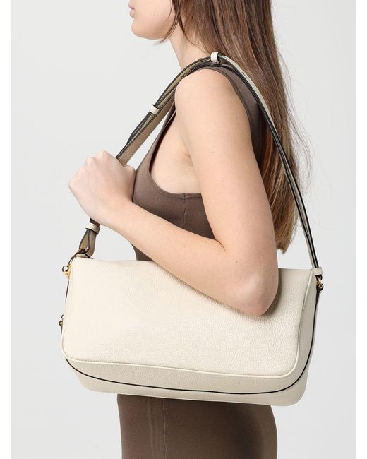 Gucci Natural Half Horsebit Medium Shoulder Bag