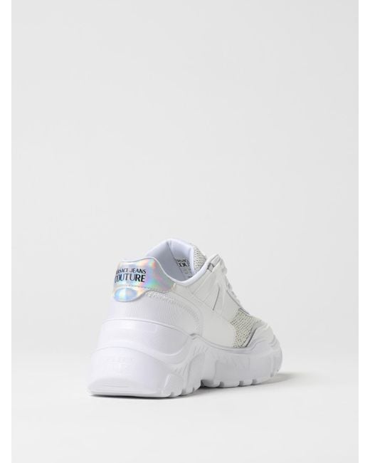 Versace Jeans Couture White Shoes