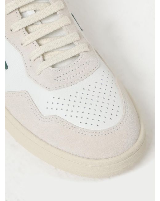 Veja White V-90 O.T. Leather Sneakers for men
