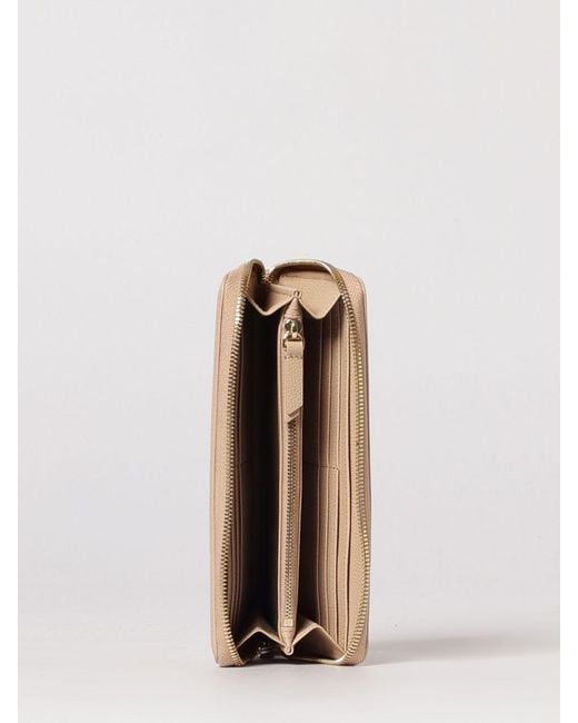 Emporio Armani Natural Grained Leather Wallet