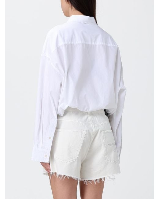 R13 White Cotton Shirt