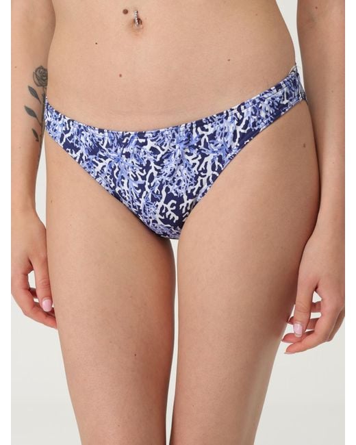 Kampos Blue Bikini Bottom Swimsuit