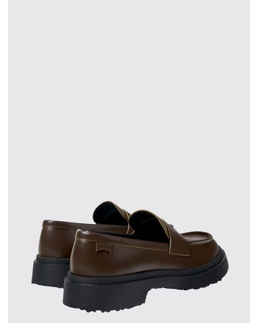 Camper White Walden Leather Loafer