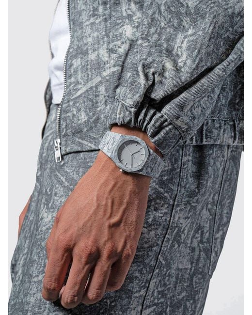 D1 Milano Gray Forest Camo Watch for men