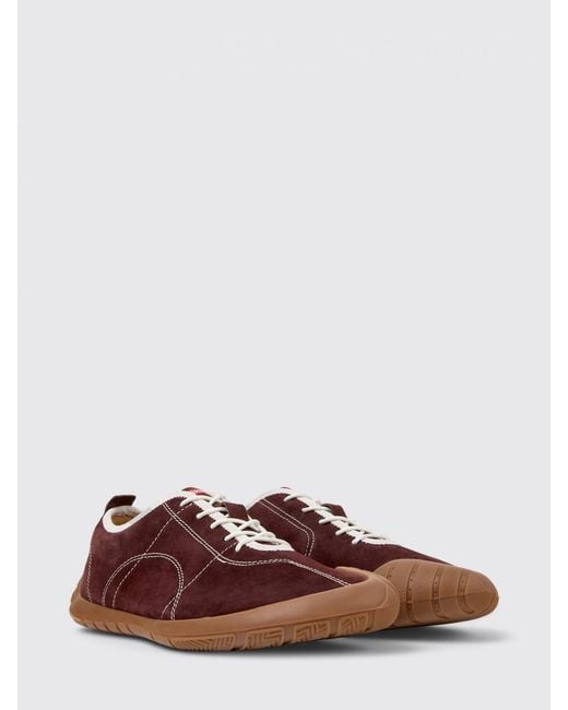 Camper Brown Peu Path Nubuck Sneakers for men