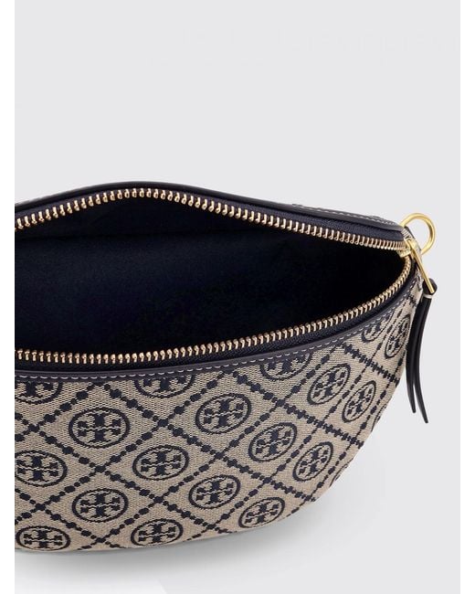 Tory Burch Gray T Monogram Belt Bag