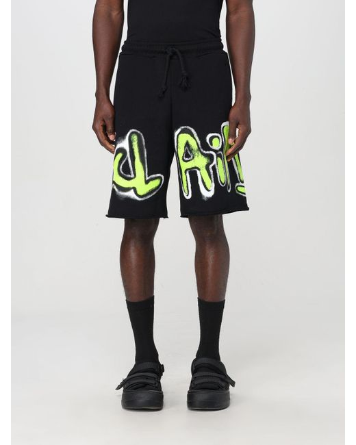 Pantalones Cortos Hombre DISCLAIMER de hombre de color Black