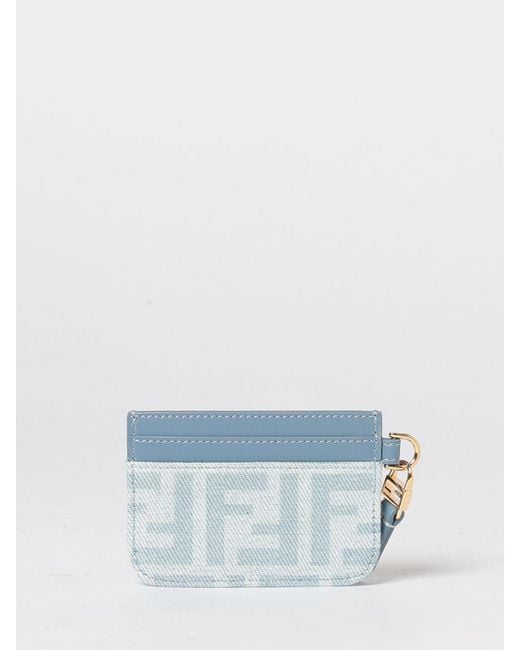 Fendi Blue Wallet