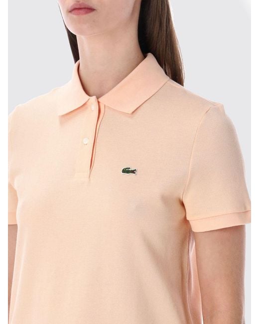 Lacoste Blue Cotton Polo Shirt With Logo