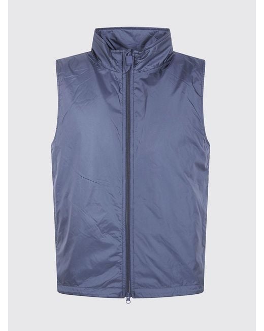 Chaleco De Nailon Con Cremallera Aspesi de hombre de color Blue