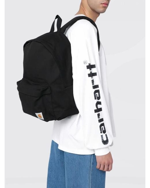 Carhartt Black Canvas Backpack for men