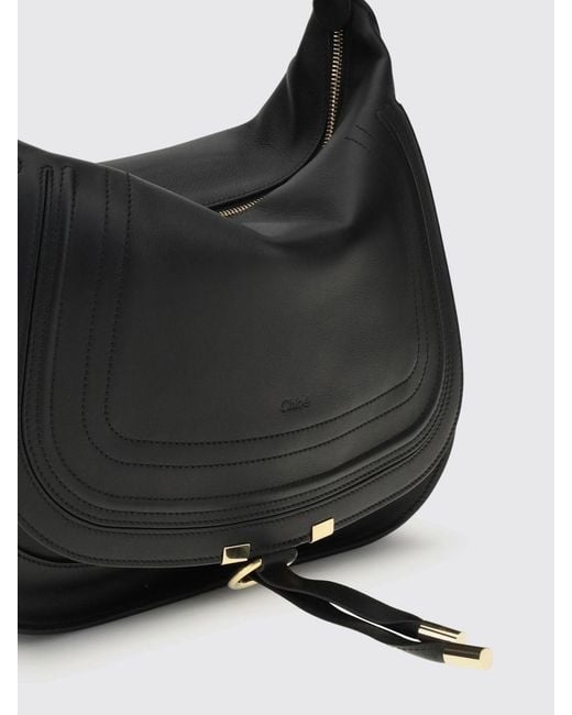 Chloé Black ChloÉ Marcie Leather Bag