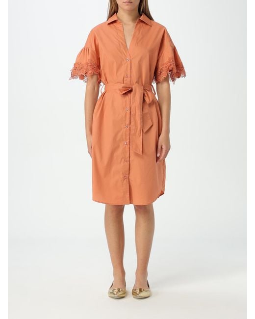 Twinset Orange Dress
