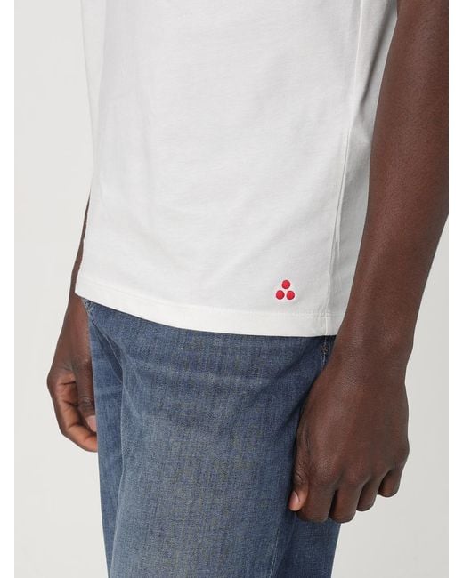 T-Shirt Basic di Peuterey in White da Uomo