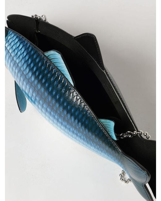 Moschino Couture Blue Shoulder Bag