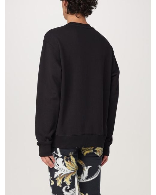 Versace Jeans Couture Black Sweatshirt for men