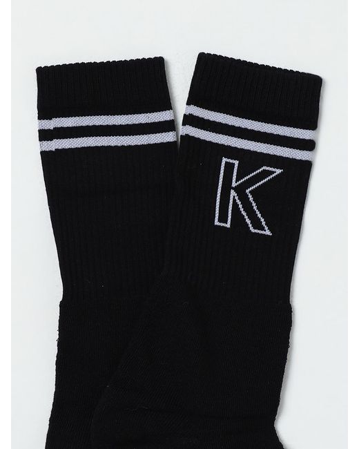 Karl Lagerfeld Black Socks for men