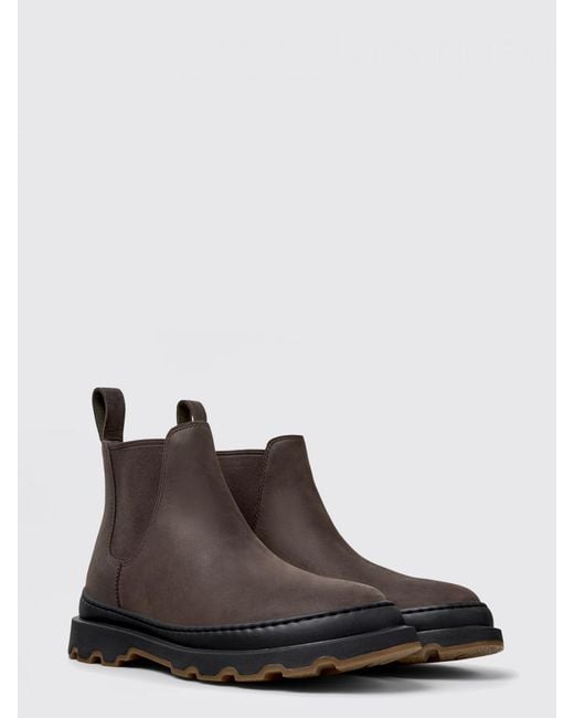 Camper Brown Brutus+ Nubuck Ankle Boot