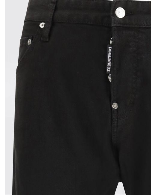 DSquared² Black Skinny Jeans for men