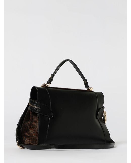 Secret Pon-pon Black Shoulder Bag