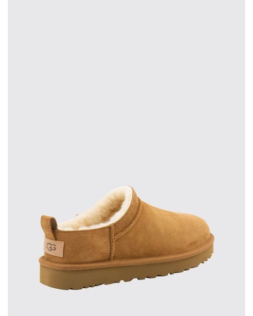 Ugg Brown Classic Micro Water-Repellent Suede Platform Ankle Boots