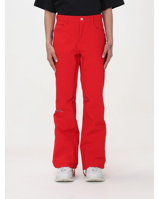 Pantalon Balenciaga en coloris Red