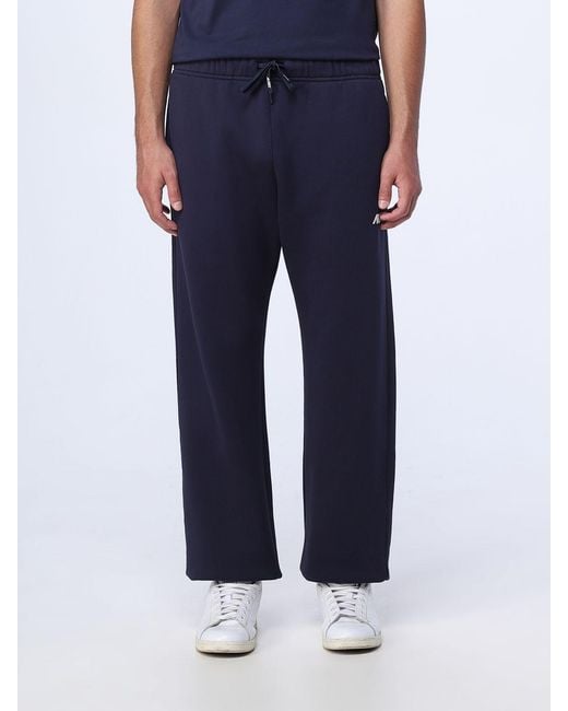 Autry Blue jogger Pants In Cotton for men