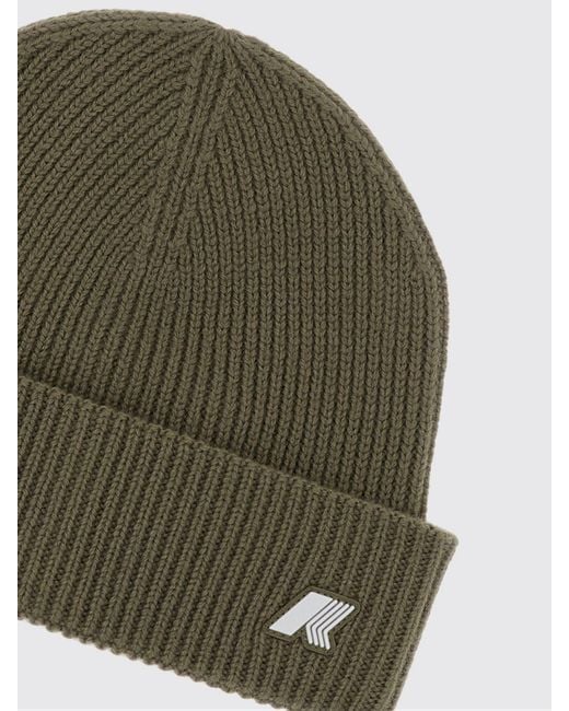 K-Way Green Hat for men