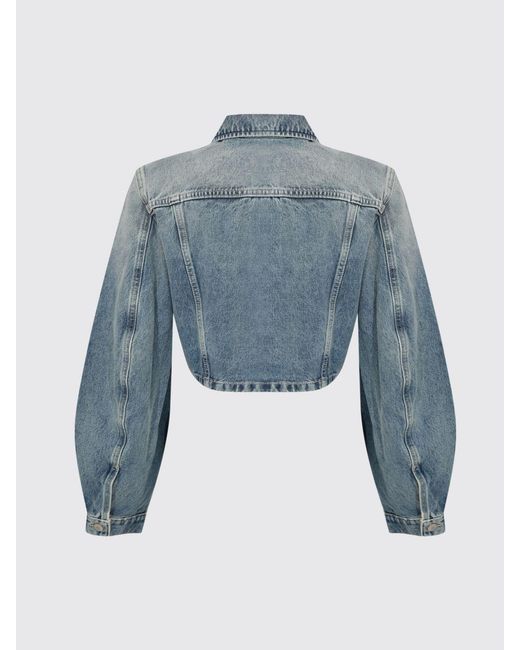 Chaqueta Vaquera Crop CYCLE de color Blue