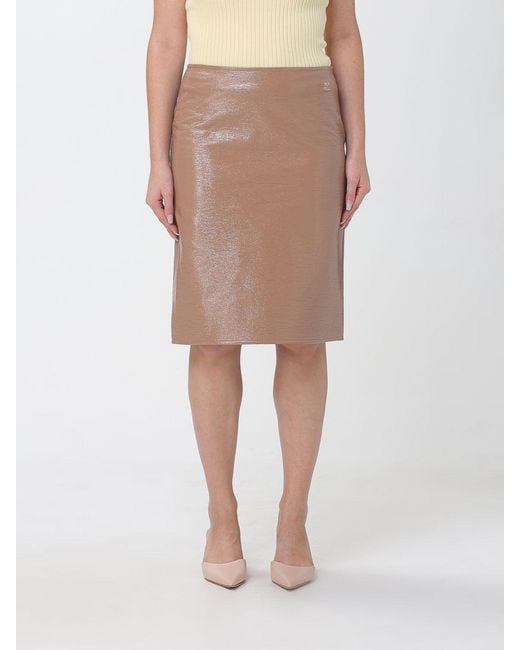 Courreges Natural CourrÈ Ges Skirt