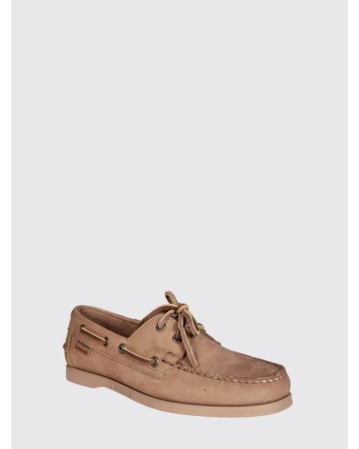 Sebago Brown Portland Nubuck Loafers