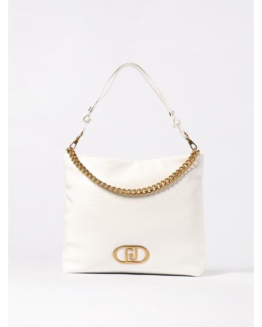 Bolso De Hombro Mujer Liu Jo de color White
