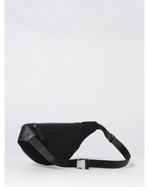 Michael Kors Gray Hudson Coated Cotton Belt Bag With Mk Monogram Print for men
