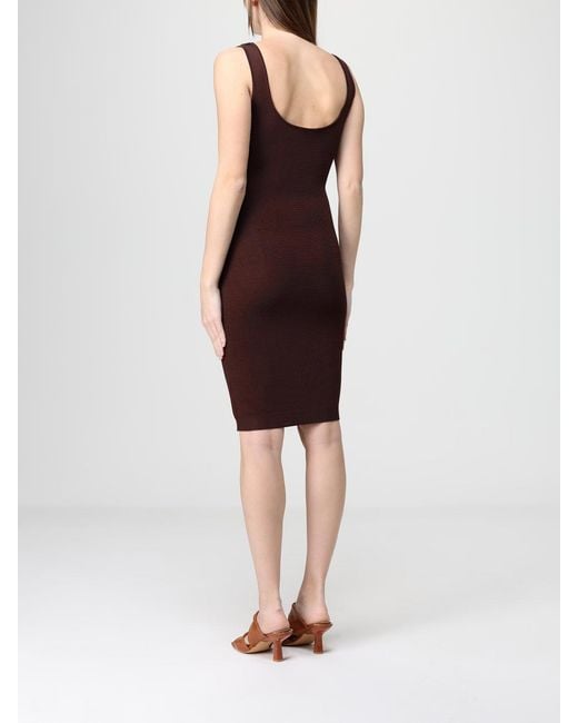 Entire studios Red Jersey Mini Dress