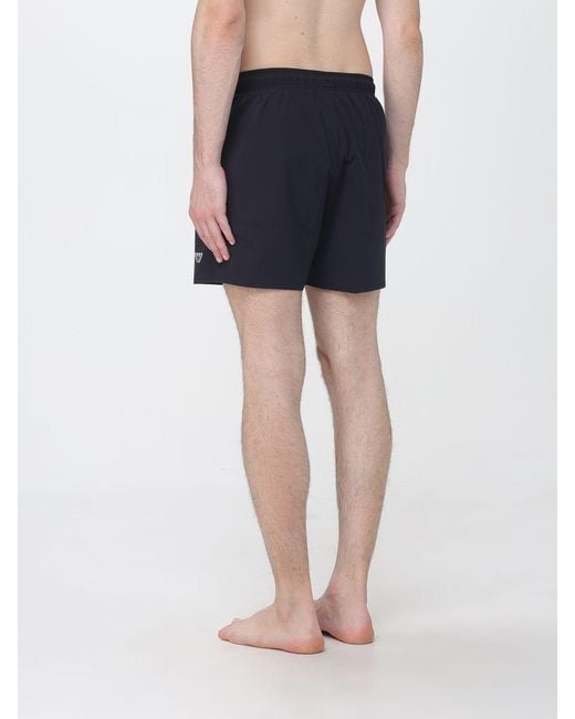 Emporio Armani Blue Nylon Swimsuit for men