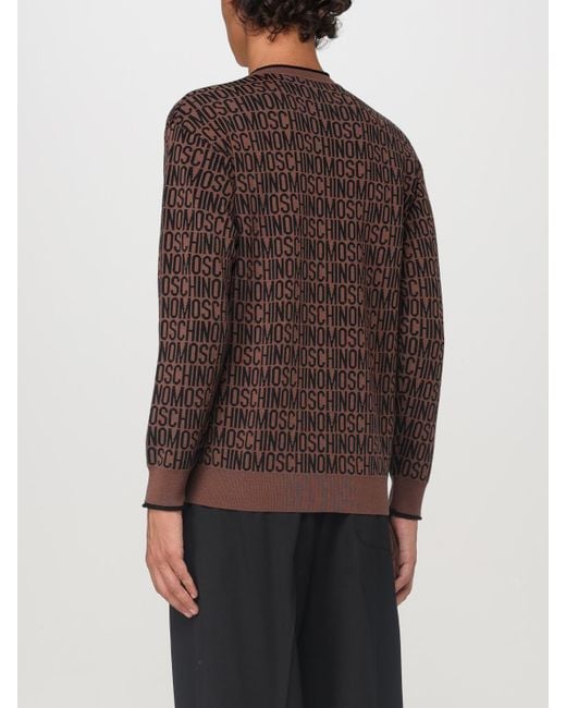 Pull Homme Moschino Couture pour homme en coloris Brown