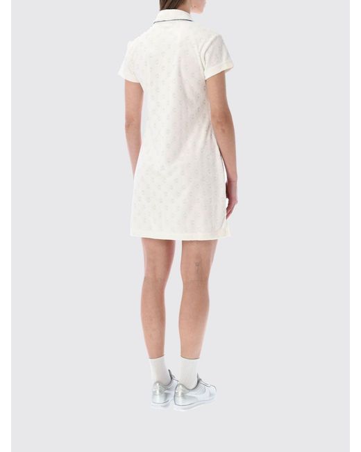 Nike White Short-Sleeved Polo Mini Dress